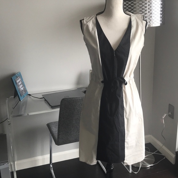 Tahari Dresses & Skirts - TAHARI lindly colorblock summer cinch dress size 6